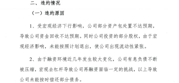 风流董事长公司面临巨大危机资金链断裂濒临破产