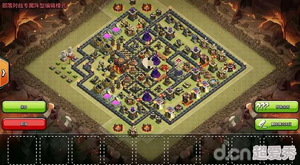 惊喜来袭！部落冲突COC10本顶级石法防两星阵型独家分享，解锁制胜新策略！